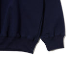 LOGO CREW SWEAT NAVY