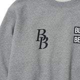 LOGO CREW SWEAT GRAY