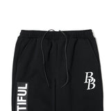 LOGO SWEAT PANTS BLK