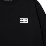 SMALL LOGO PATCH L/S TEE BLACK