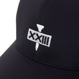 ADJUSTABLE GOLE TEE NYLON CAP BLACK