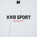 XXlll SPORT NO SLEEVE TEE WHITE