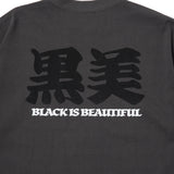 KUROBI KANJI TEE D GRAY