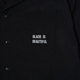 NYLON L/S SHIRTS BLK