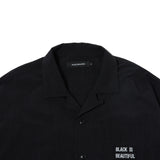 NYLON L/S SHIRTS BLK