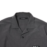 NYLON L/S SHIRTS CHARCOAL GREY