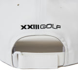 ADJUSTABLE GOLE TEE NYLON CAP WHITE