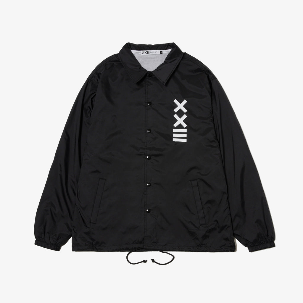 CLASSIC LOGO COACH JACKET BLK