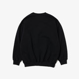 LOGO CREW SWEAT BLK