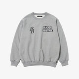 LOGO CREW SWEAT GRAY