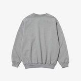 LOGO CREW SWEAT GRAY