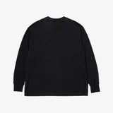 SMALL LOGO PATCH L/S TEE BLACK