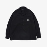 NYLON L/S SHIRTS BLK