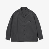 NYLON L/S SHIRTS CHARCOAL GREY