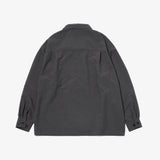 NYLON L/S SHIRTS CHARCOAL GREY