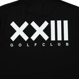 SWING MOCK NECK TEE BLACK