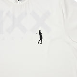 SWING MOCK NECK TEE WHITE