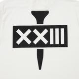 TEE MOCK NECK TEE WHITE