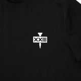 TEE MOCK NECK TEE BLACK