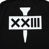 TEE MOCK NECK TEE BLACK