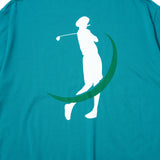 GOLF SWING LOGO TEE E GREEN