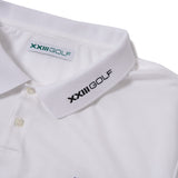 GIZA COTTON POLO GOLF TEE WHITE