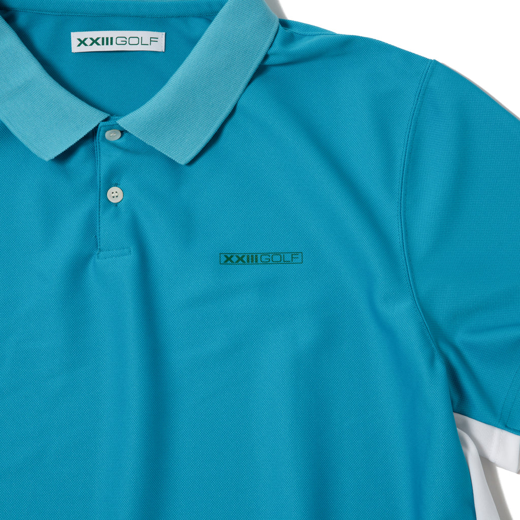 GOLF CLUB POLO SHIRTS SAX – XXIII C'EST VINGT-TROIS