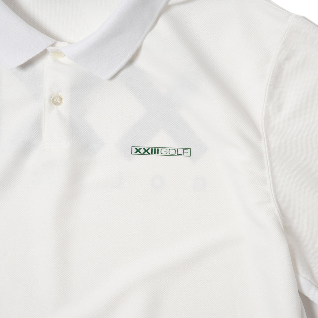 GOLF CLUB POLO SHIRTS WHITE – XXIII C'EST VINGT-TROIS