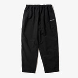 NYLON ANKLE TAPERED PANTS BLK