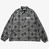 PAISLEY COACH JACKET BLK