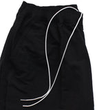 NYLON ANKLE TAPERED PANTS BLK