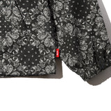 PAISLEY COACH JACKET BLK