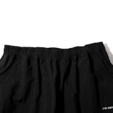 NYLON ANKLE TAPERED PANTS BLK