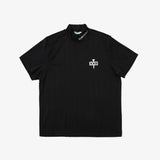 TEE MOCK NECK TEE BLACK