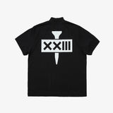 TEE MOCK NECK TEE BLACK