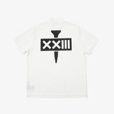 TEE MOCK NECK TEE WHITE