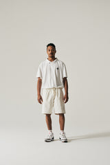 GIZA COTTON POLO GOLF TEE WHITE