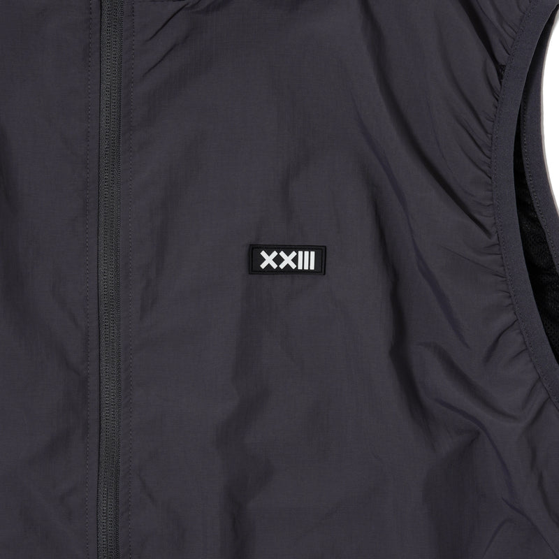 ICON NYLON LIGHT WEIGHT PACKABLE VEST ICE GRAY