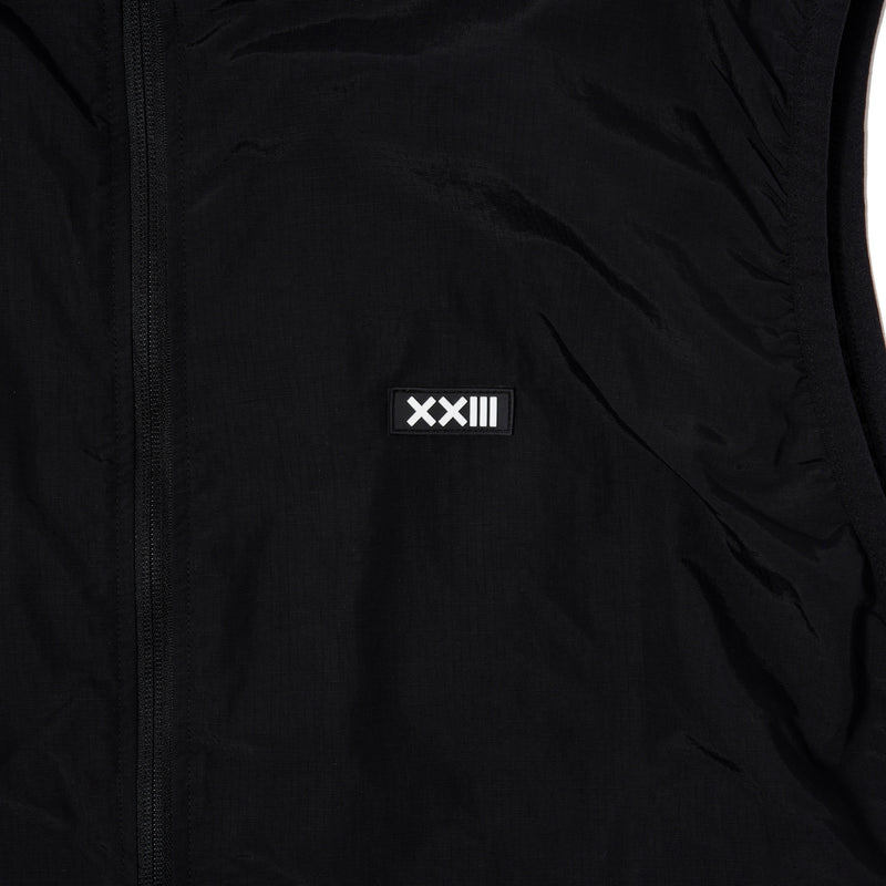 ICON NYLON LIGHT WEIGHT PACKABLE VEST BLK