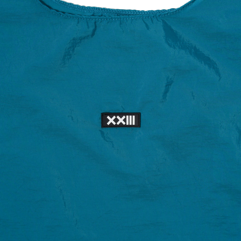 NYLON POKETABLE BAG TURQUOISE