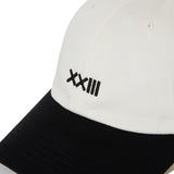 CLASSIC 2 TONE COTTON CAP BW