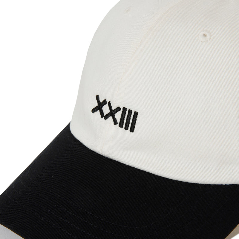 CLASSIC 2 TONE COTTON CAP BW