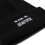 BOX LOGO KNIT CAP BLACK