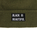 BOX LOGO KNIT CAP OLIVE