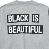 PATCH BOX LOGO CREW SWEAT GRAY