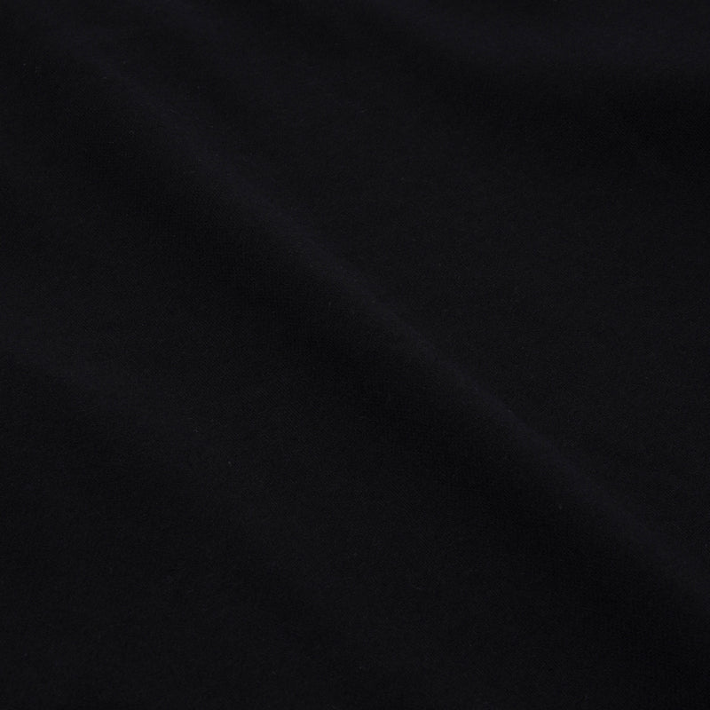 EMBROIDERY CREW SWEAT BLK