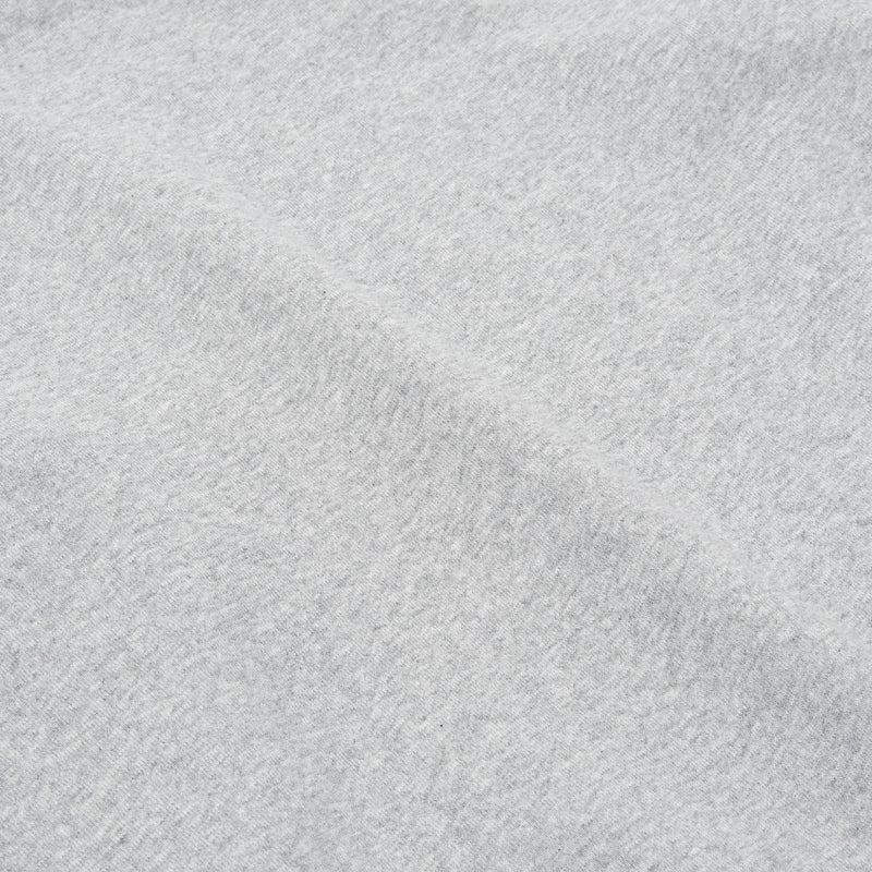 EMBROIDERY CREW SWEAT GRAY