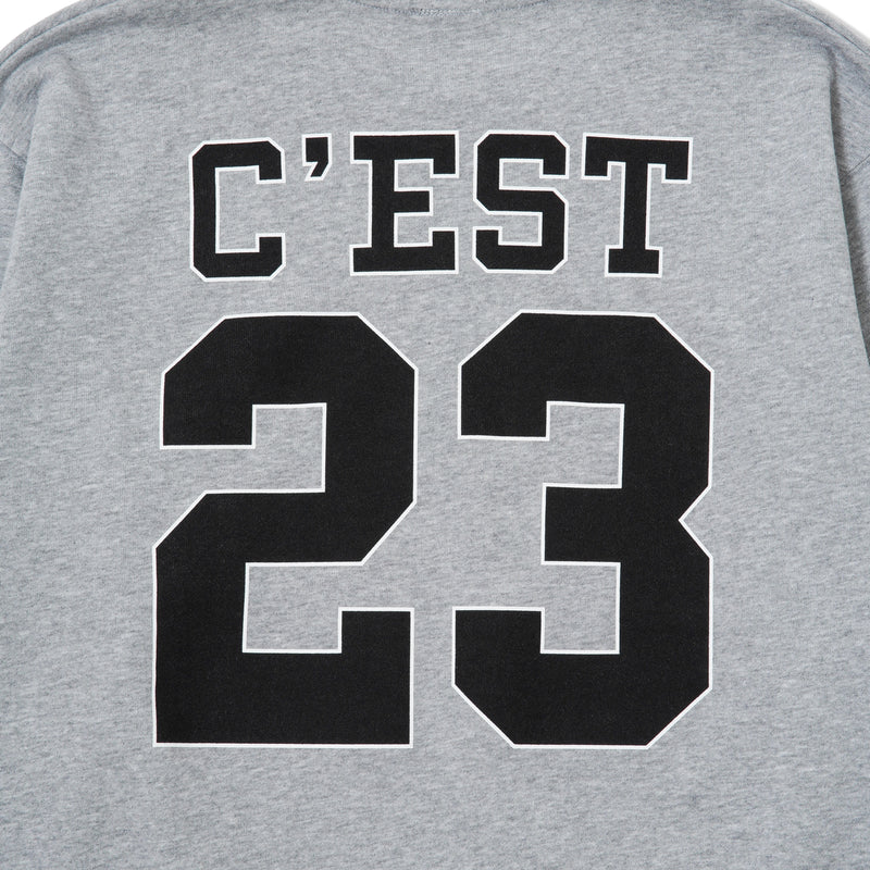XXlll 23 CREW SWEAT GRAY