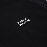 PATCH BOX LOGO CREW SWEAT BLK