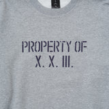 PROPERTY CREW SWEAT GRAY